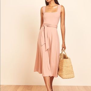 Reformation Blush Helina Dress (Size:S)